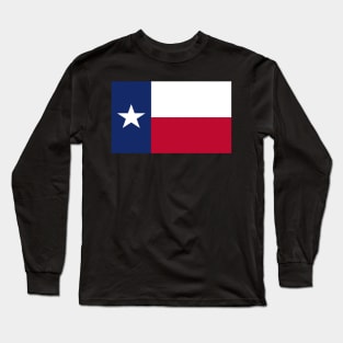 Flag - Texas wo Txt Long Sleeve T-Shirt